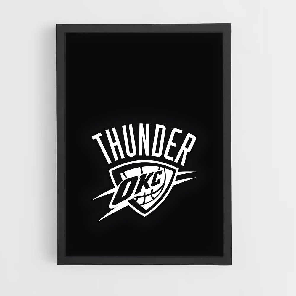 Poster Thunderbolt Spirit – affiche Basketball (vue 2)